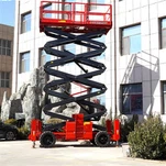 Ножничная подъемная платформа для пересеченной местности